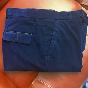 Vintage Navy Corduroy Pants